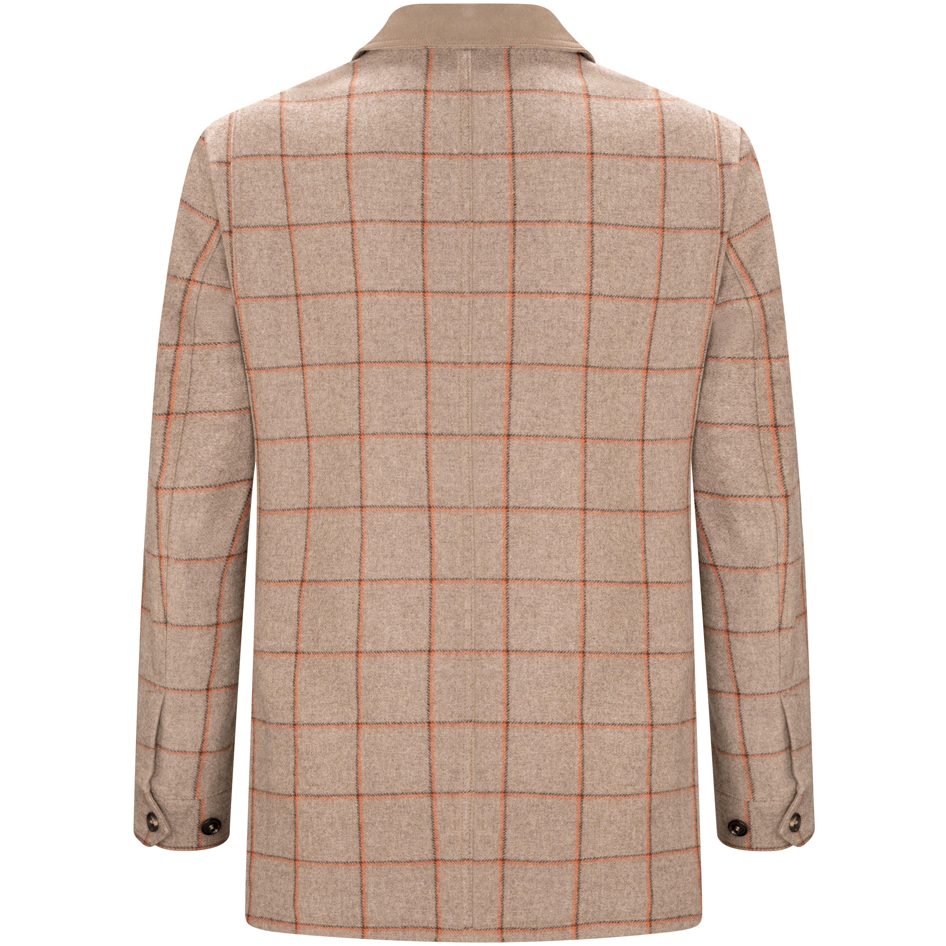 The GunDog Affair »Mersey« Men's Shooting Jacket, Beige/Orange