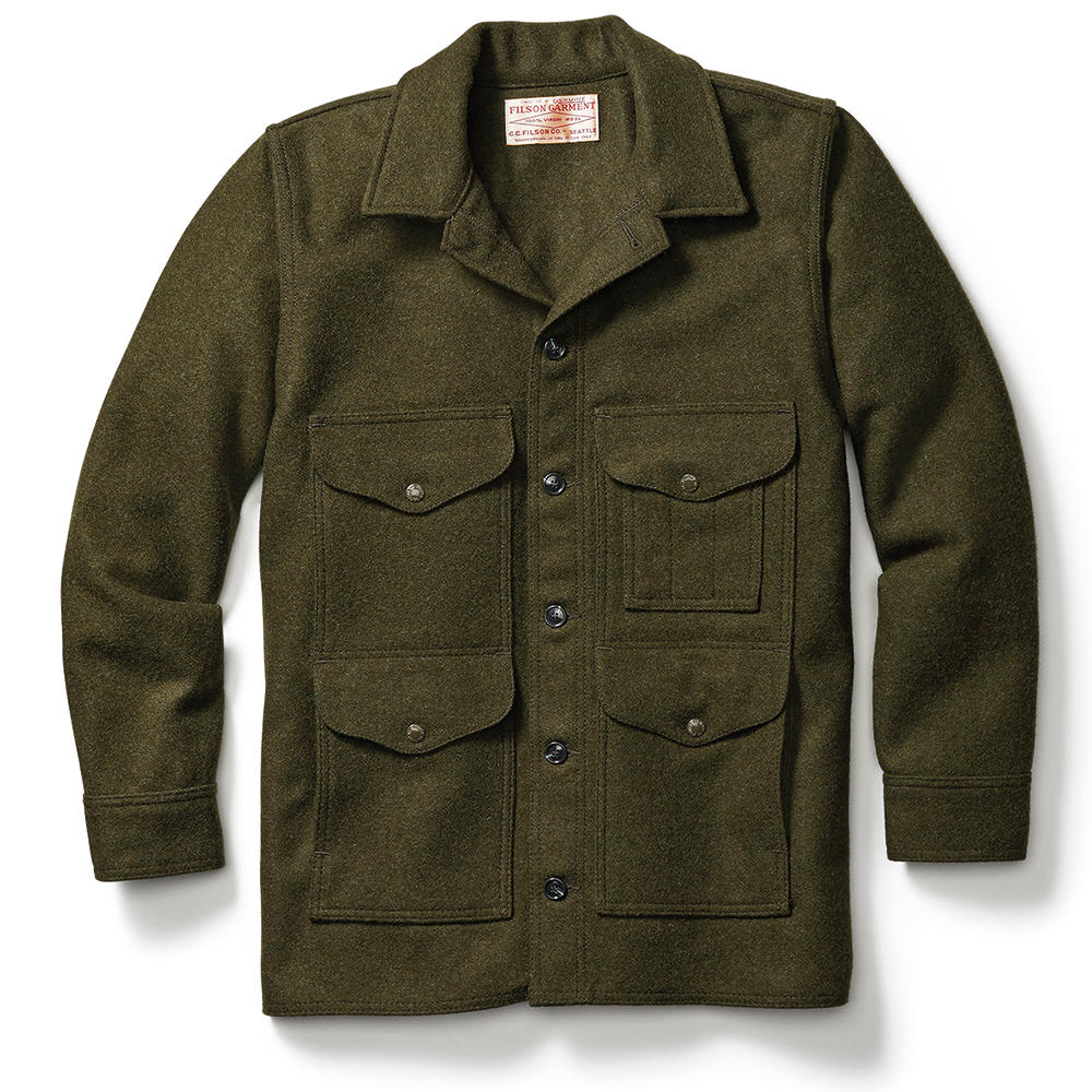 Filson Mackinaw Wool Cruiser, Charcoal