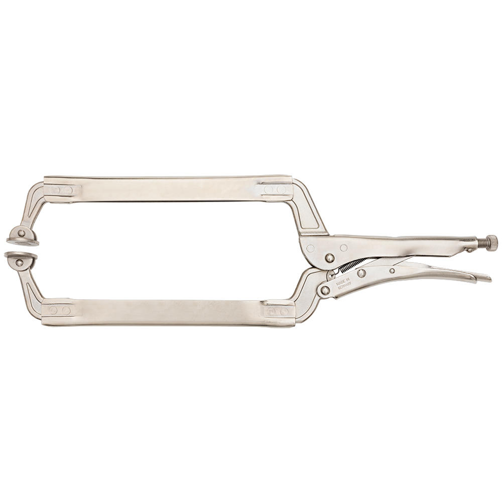 Einhand-Spannzwinge, C-Clamp, Ausladung 235 mm, Spannweite 240 mm