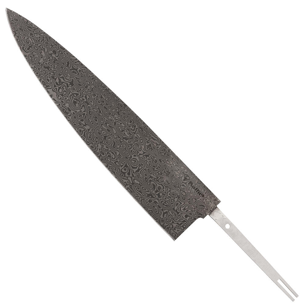 Raffir® Chef's Knife Blades, Large Chef, Damascus, 110 Layers