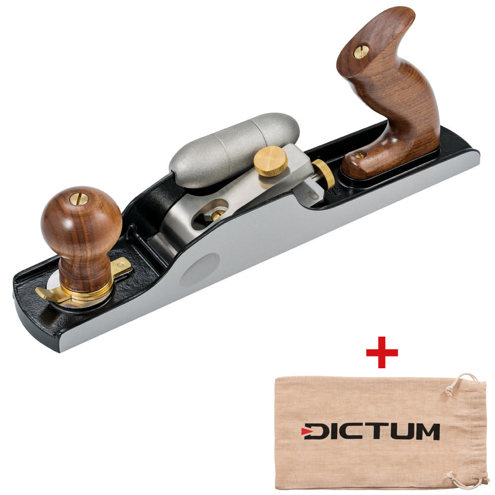 DICTUM® Low-Angle Jack Plane No. 62, Incl. Hot Dog Right, SK4 Blade