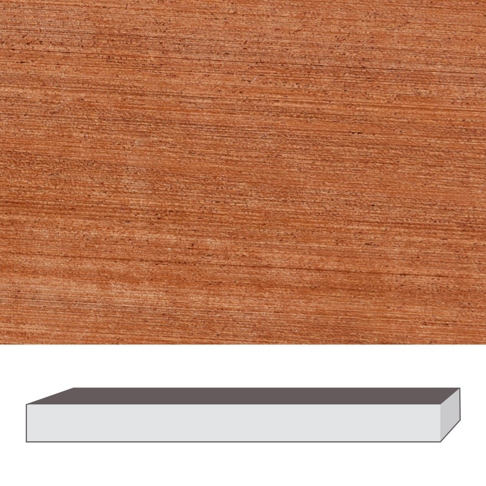 Brown Ivory (ivoire marron), 455 x 52 x 52 mm