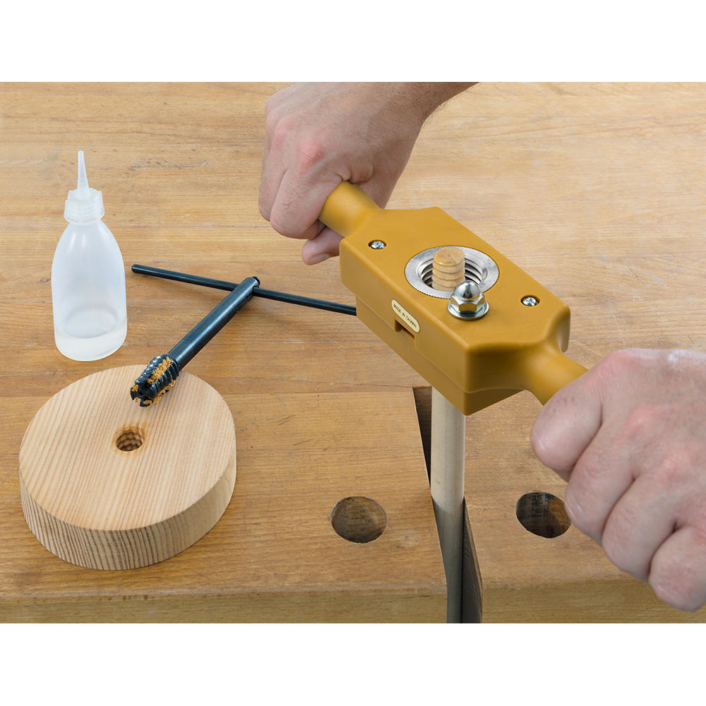 Outils pour filetage sur bois, jeu, 2 pièces, 38 mm, 1 1/2 pouce