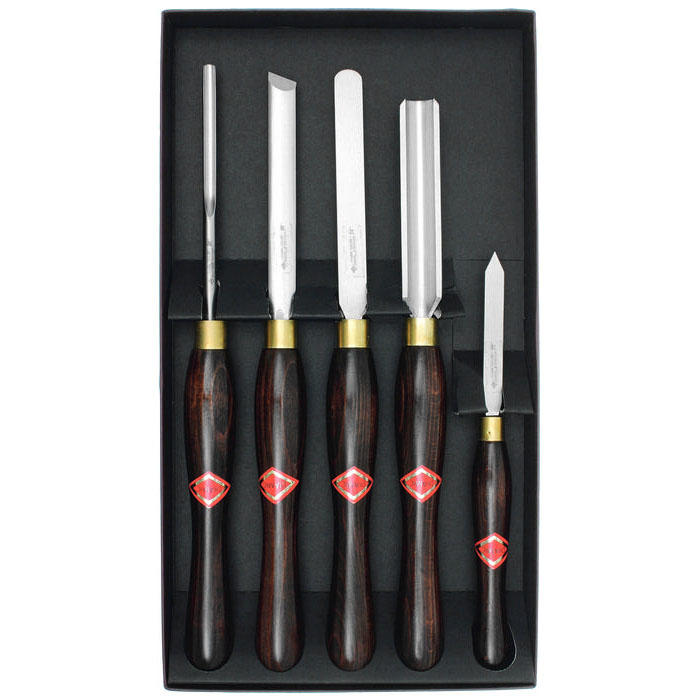 Jeu d'outils de tournage sur bois, Henry Taylor®, 5 pièces