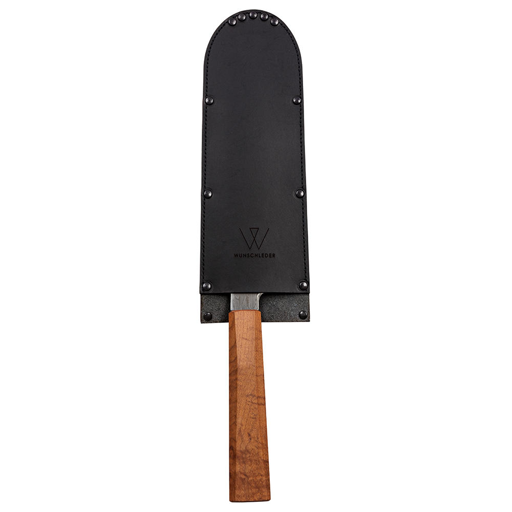 Messer-Lederköcher, Länge 29 cm,  Breite 6 cm