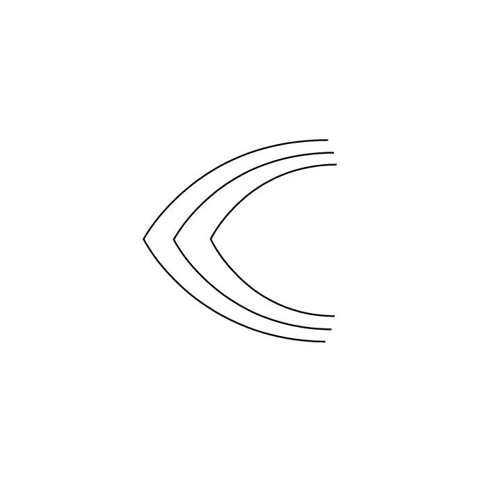 Punzone end-strap, 40 mm