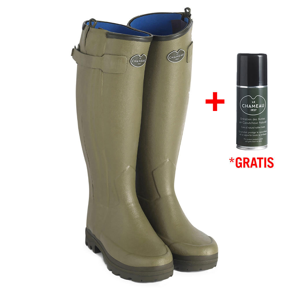 Le Chameau »Chasseur« Ladies Rubber Boots, Neoprene Lining