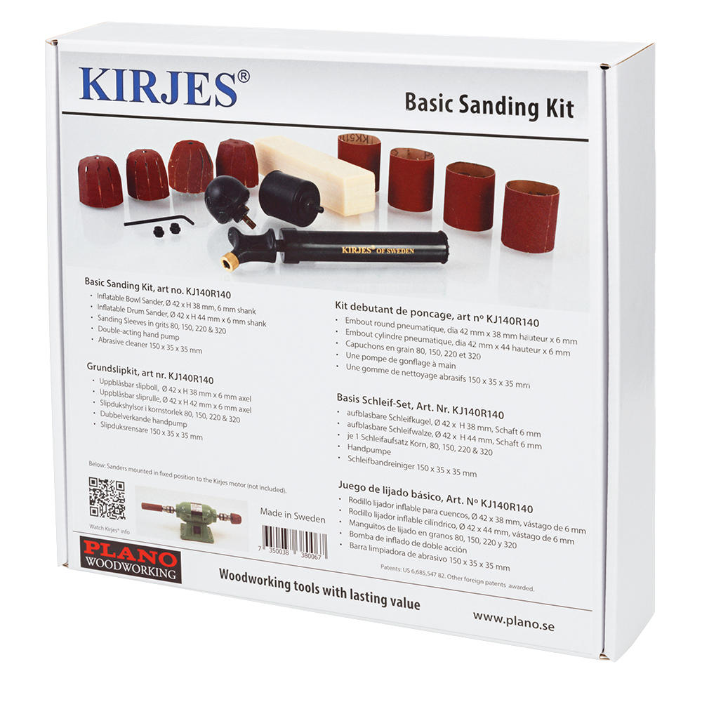 Set di abrasivi di base per sistema di levigatura Kirjes®