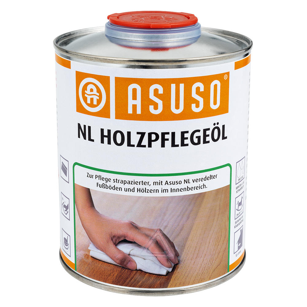 Huile d'entretien de bois ASUSO® NL, 750 ml