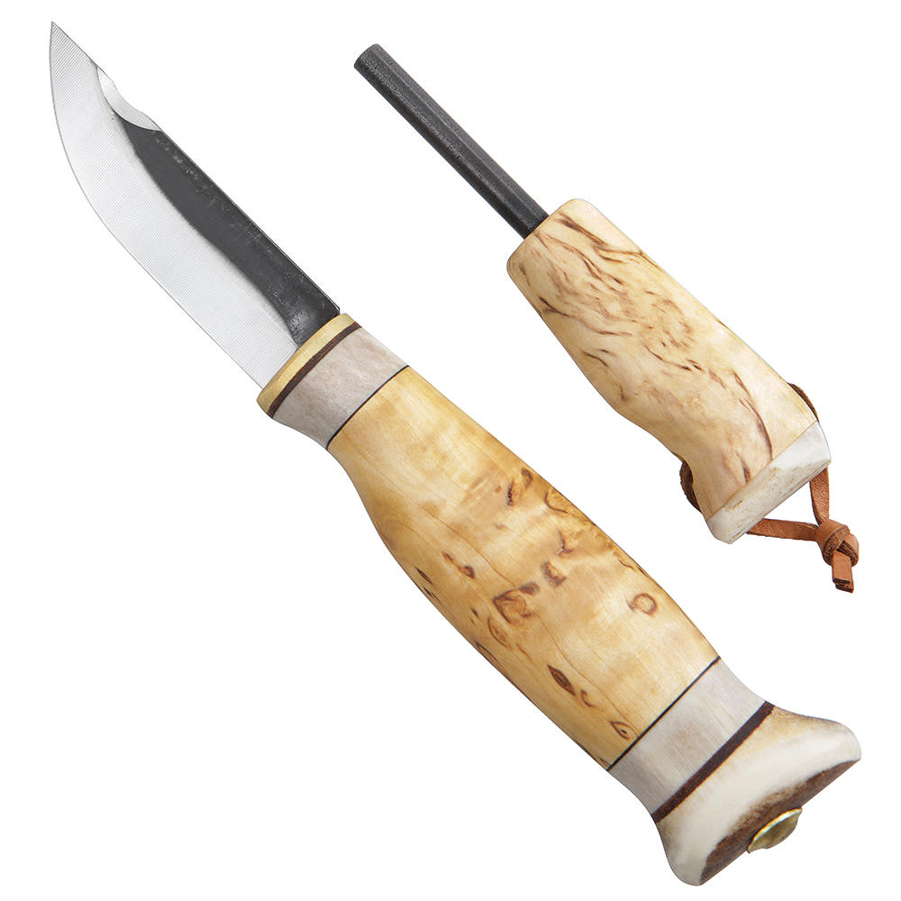 Coltello da esterno Wood Jewel con bacchetta di accensione