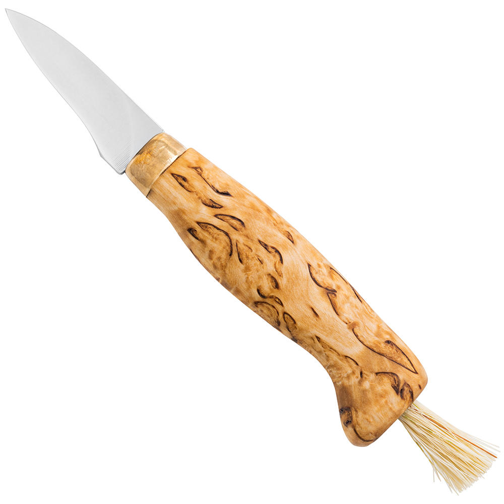 Wood Jewel Mushroom Knife, Masur Birch
