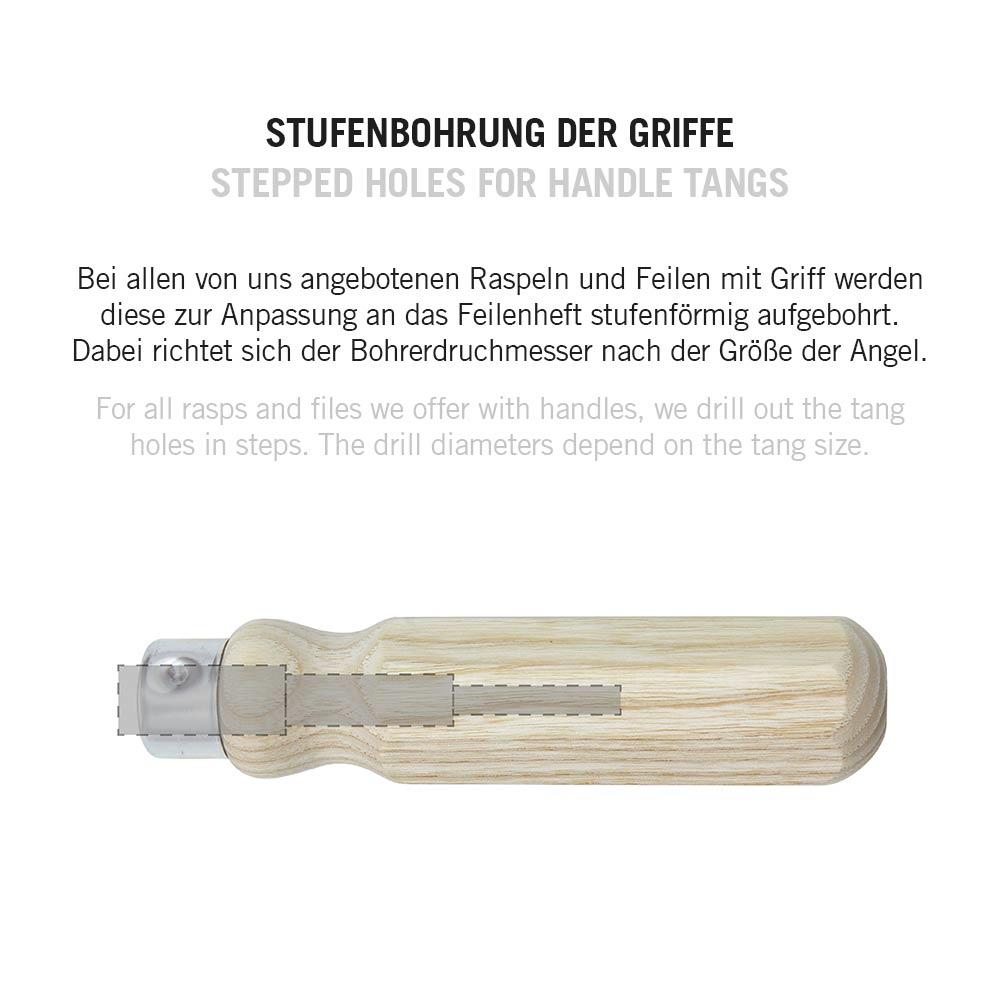 Feilen- und Raspelset, 2-teilig