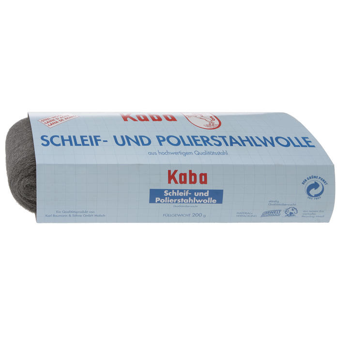 Schleif- und Polierstahlwolle, Nr. 00, fein