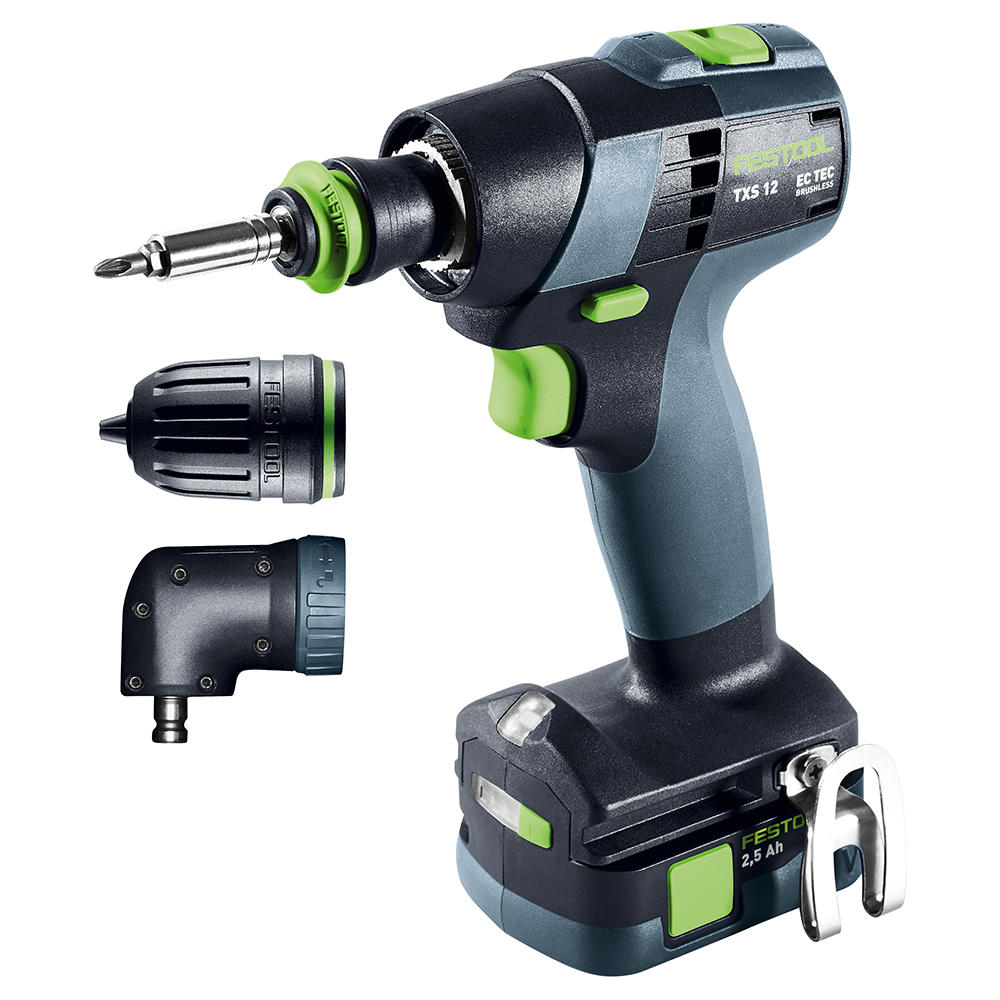 Festool Cordless drill TXS 12 2,5-Set