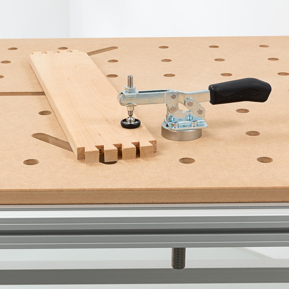 Poteau de montage DICTUM® SSP pour serre-joint rapide