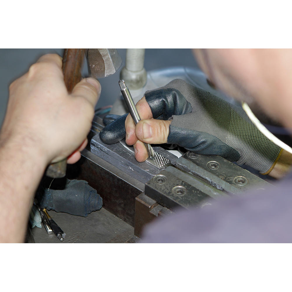 DICTUM® »Flat Cut« Precision Rasp, Half-Round, Cut 6, Cut Length 150 mm