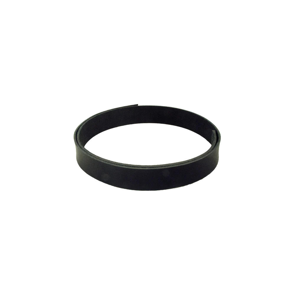 Gürtel-Lederriemen, Stärke 3,6-4,0 mm, schwarz
