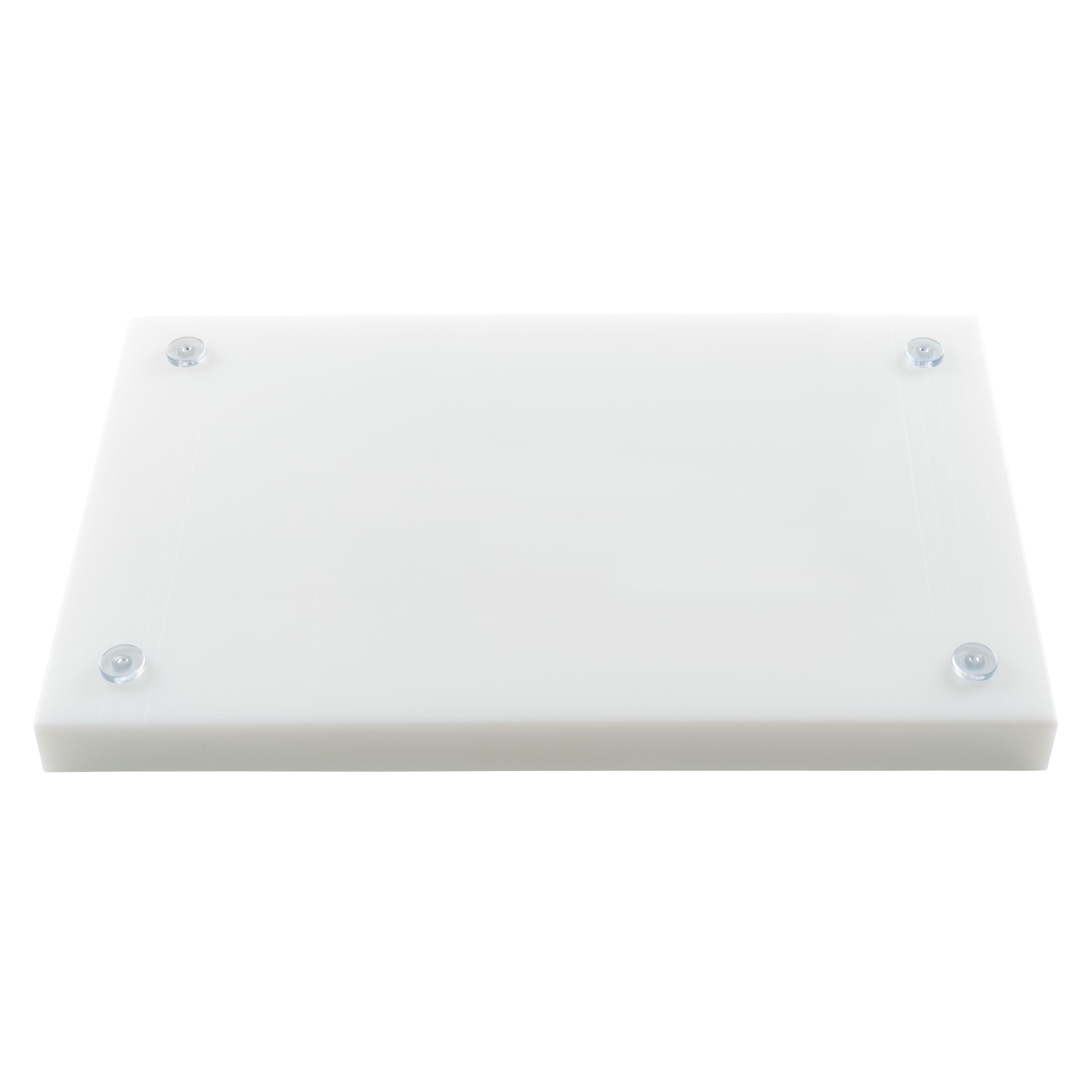 Tagliere profess. con scan. per i liquidi e piedini in gomma, 400 × 250 × 30 mm