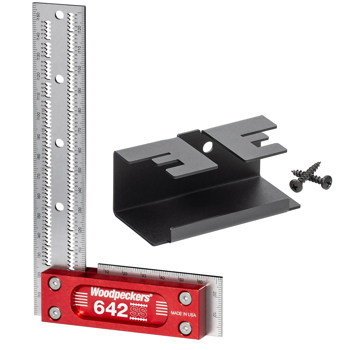 Woodpeckers® Stainless Steel Precision Square, 90°, Model 642