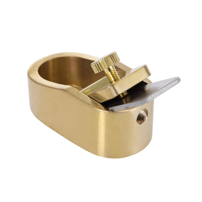 Rabot de touche Herdim®, semelle concave, largeur du fer 18 mm