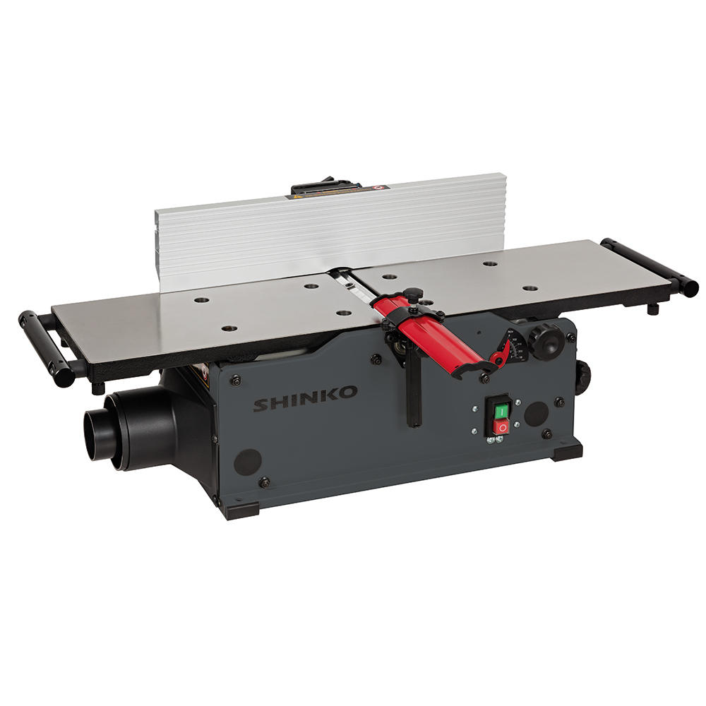 Dégauchisseuse Shinko® AH200s, tables en en fonte d'acier