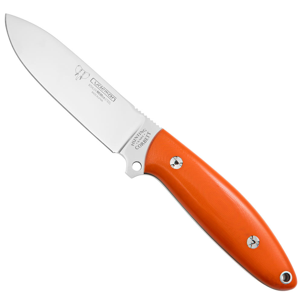 Cudeman »Corbett« Hunting and Outdoor Knife, G10, Orange