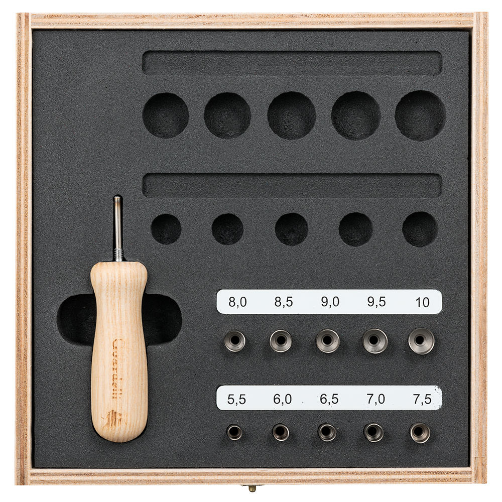 Guardelli F-Hole Drills, 10-piece Set, Violin, Viola