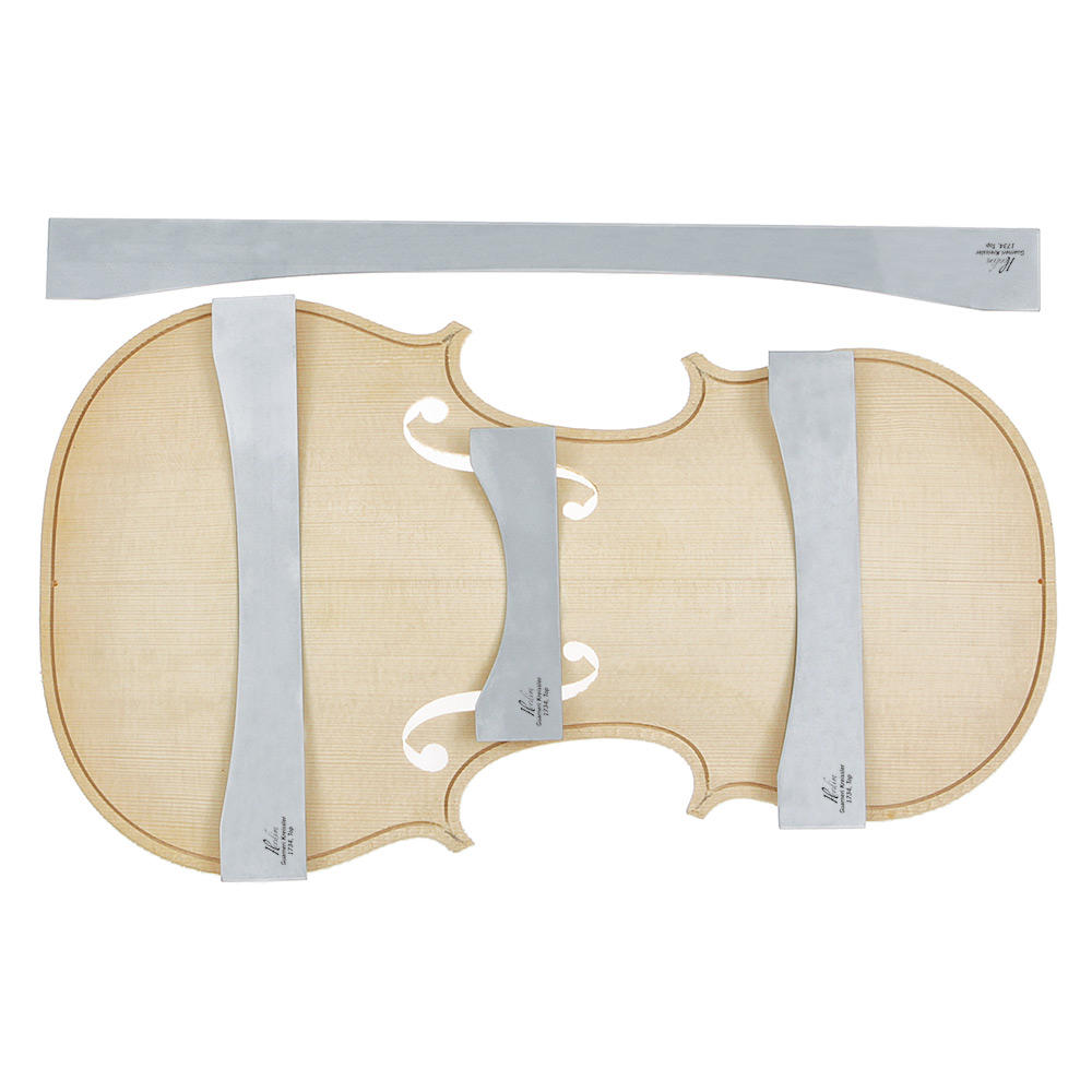 Sagome per curvatura Herdim®, 4 pz, cassa, violino, Guarneri Kreisler 1733
