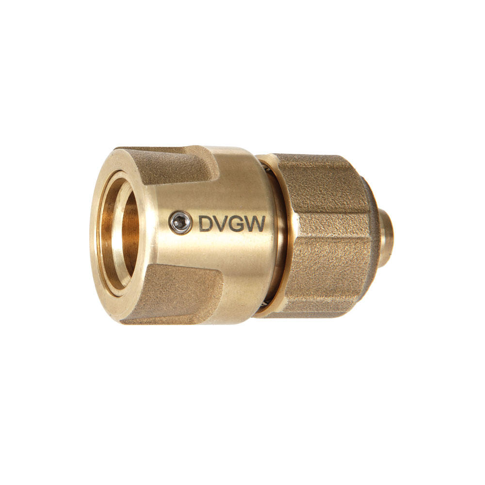 Raccordo per tubo Geka®, ottone, ½ pollice, per acqua potabile