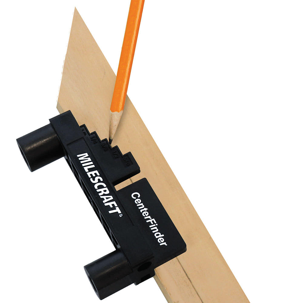 Gabarit à centrage automatique Milescraft »CenterFinder«