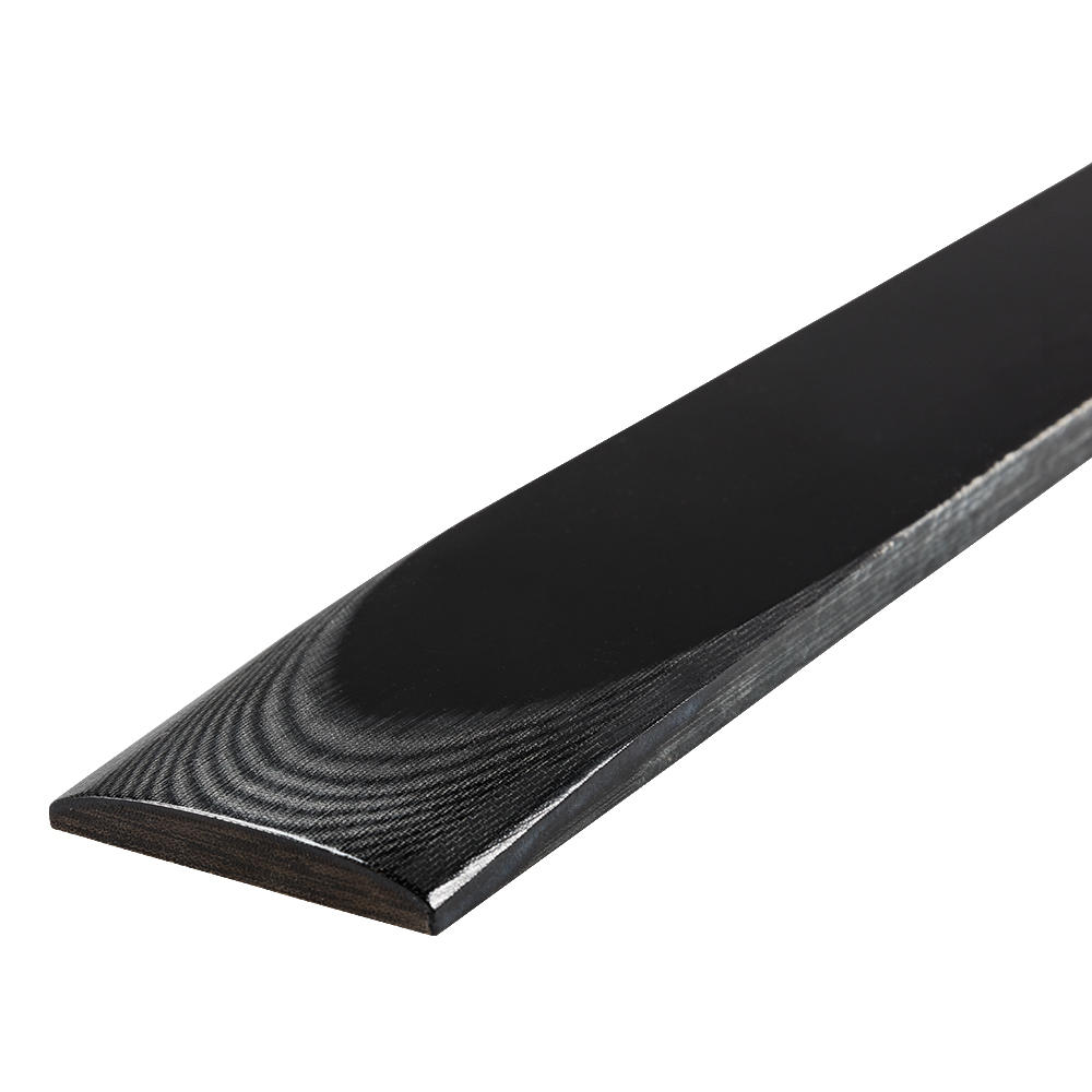 Micarta de lin, noir, épaisseur 6 mm