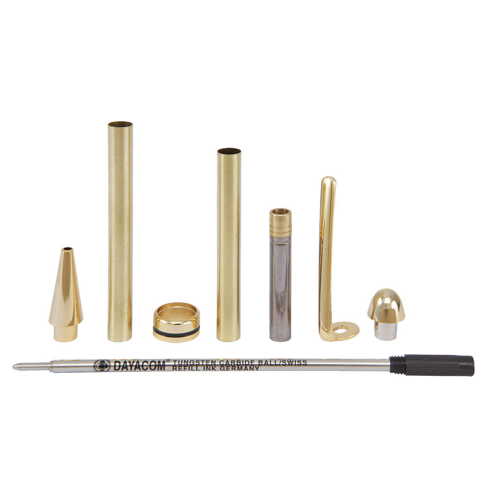 Kit di montaggio per penna a sfera Manta, oro, 1 pezzo