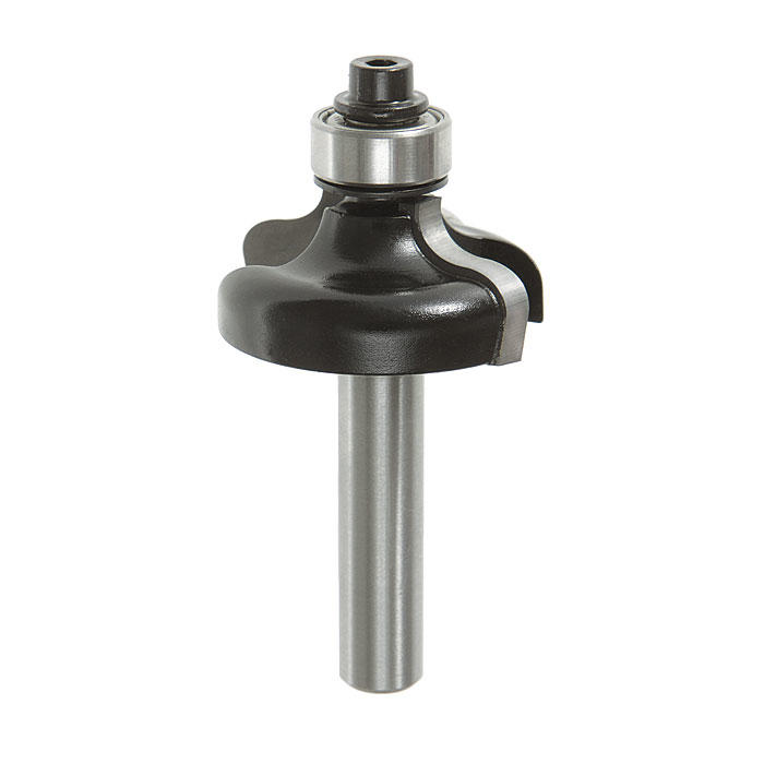HW-Karnisfräser mit Kugellager, Schaft Ø 8 mm, R 4,8 mm, Ø 31,8 mm