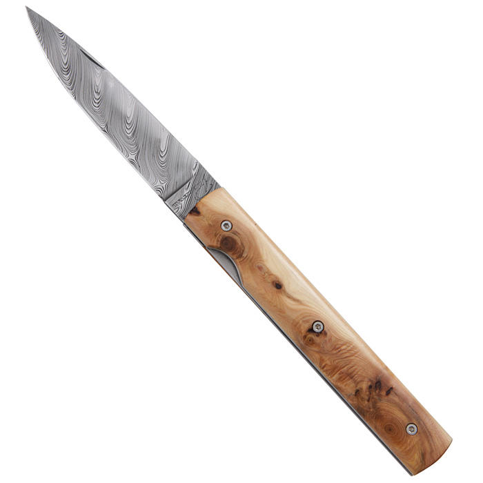 Le Francais Folding Knife Damask, Juniper