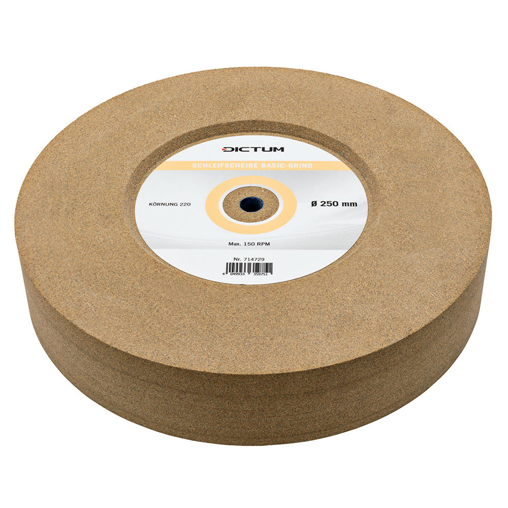 DICTUM® Schleifscheibe Basic-Grind,  Körnung 220