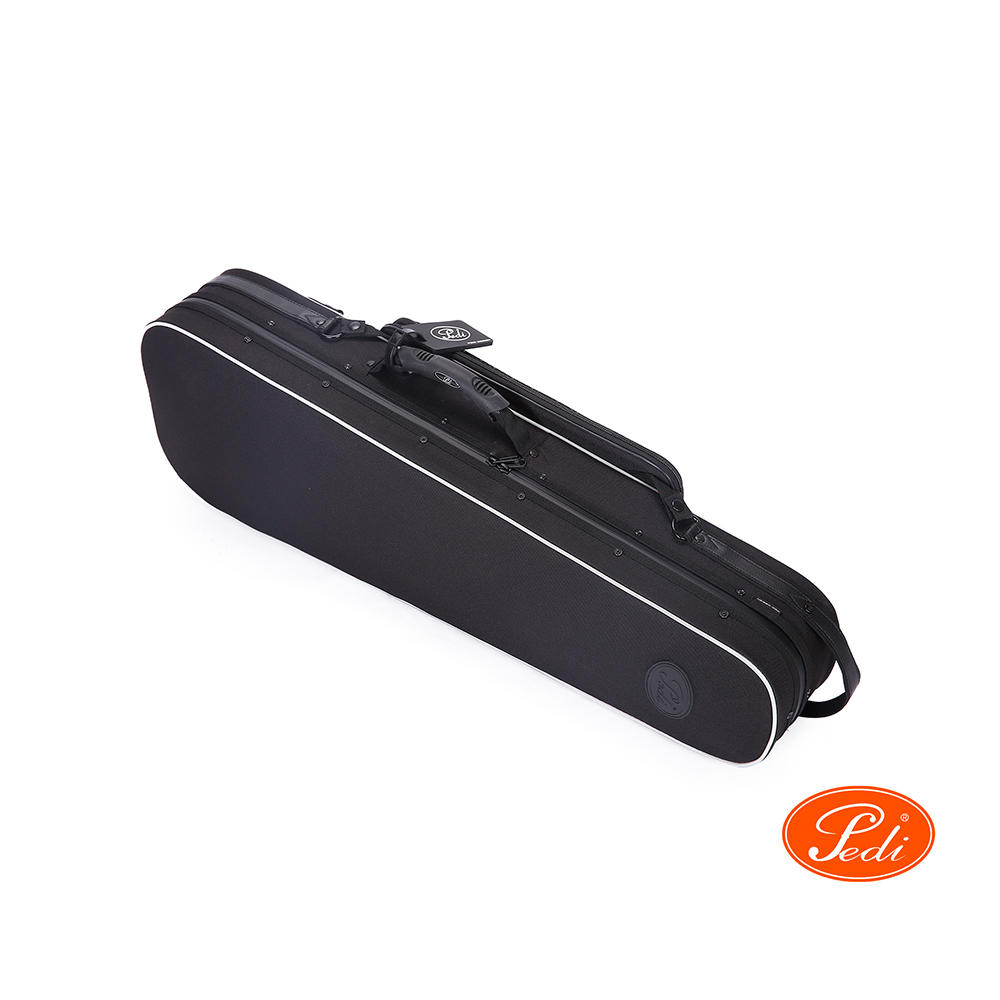 Pedi® Kofferetui Modell P100, Violin 4/4, reflektierend, schwarz