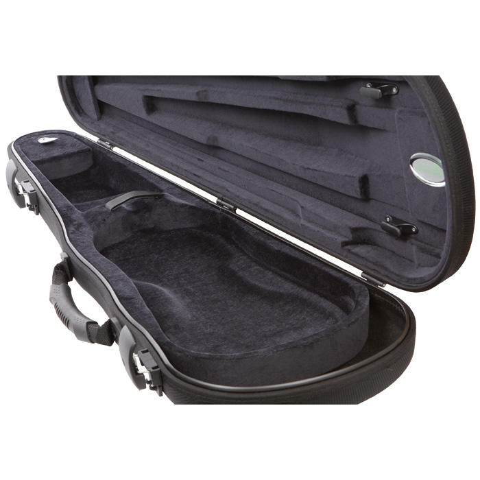 Custodia sagomata Jakob Winter®, violino 4/4, nero/nero