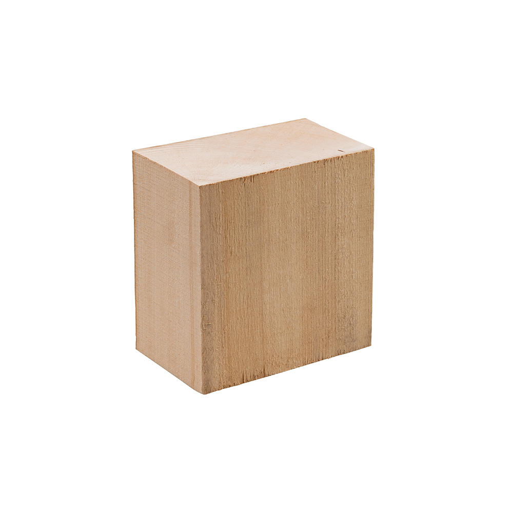 Ébauche pour bols, tilleul, 150 x 150 x 80 mm