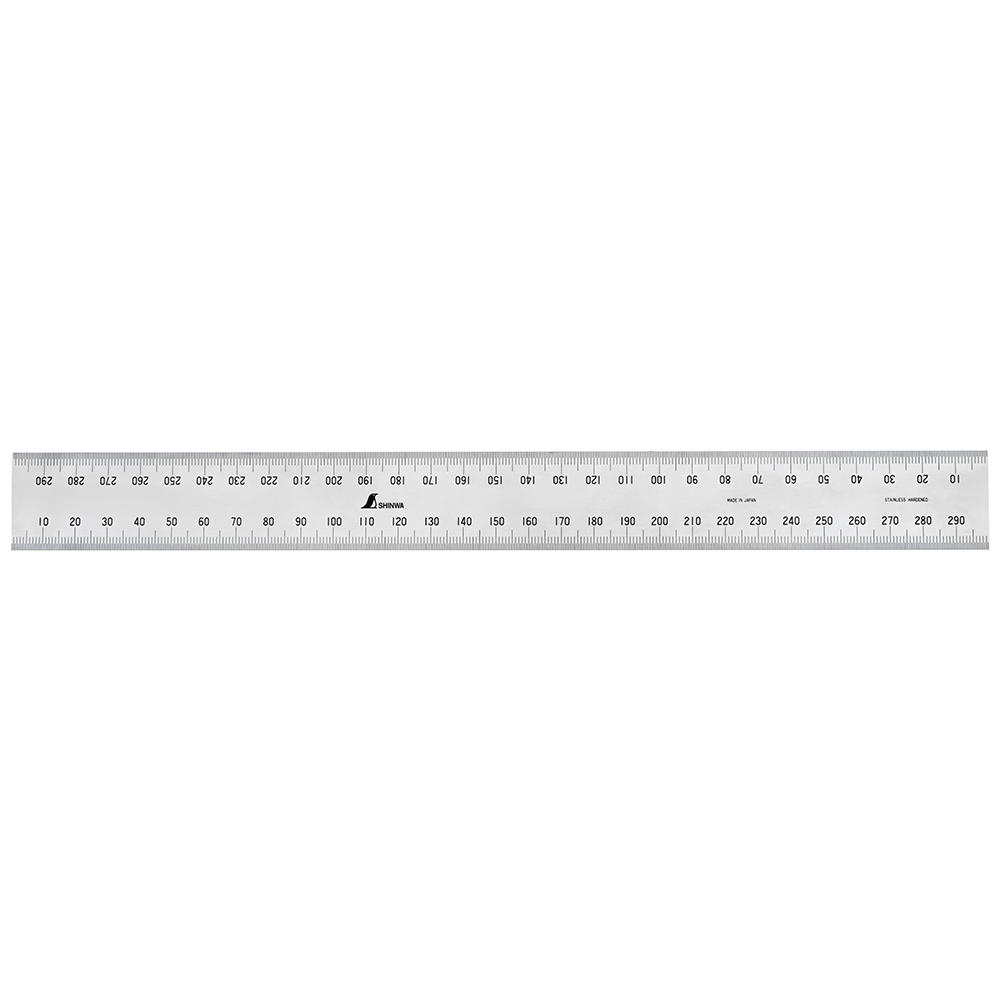 Shinwa® Precision Ruler with Flush Starts, 300 mm | 730817 | 730817