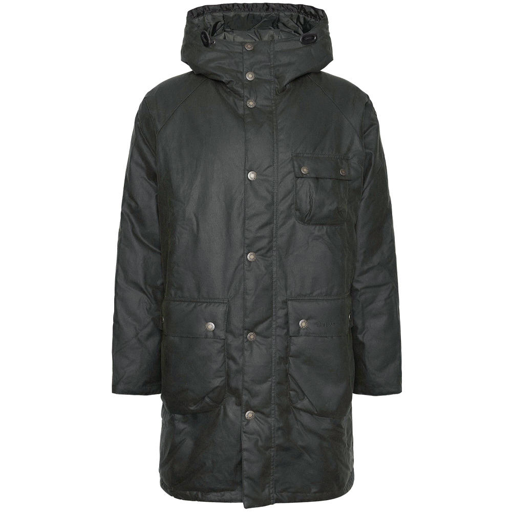 Barbour »Winter Parka« Men's Waxed Jacket fern M 825908/M