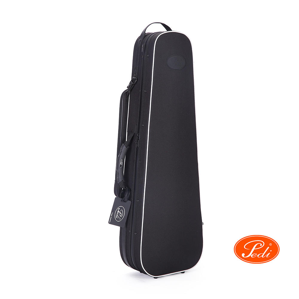 Étui-caisse Pedi®, modèle P100, violon 4/4, réfléchissant, noire