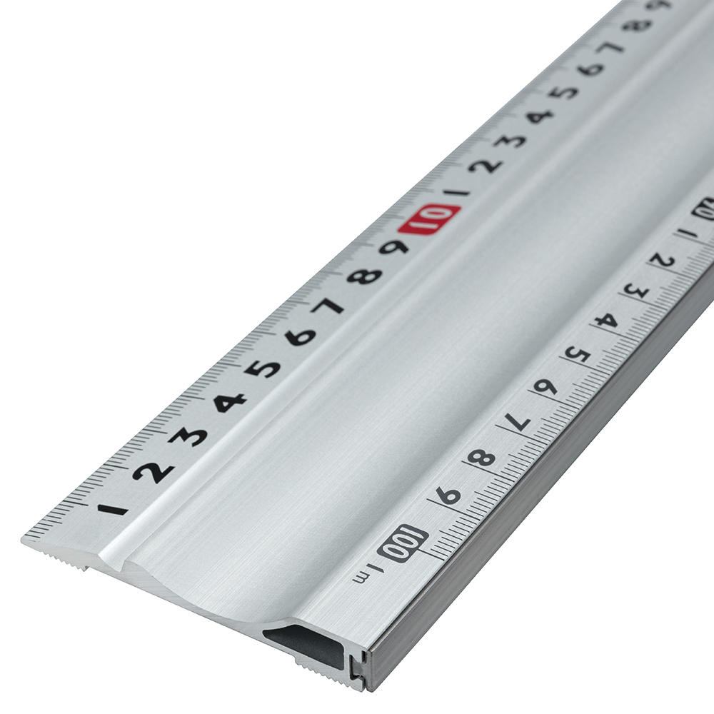 Shinwa® Schneidlineal mit Griff, 1000 mm