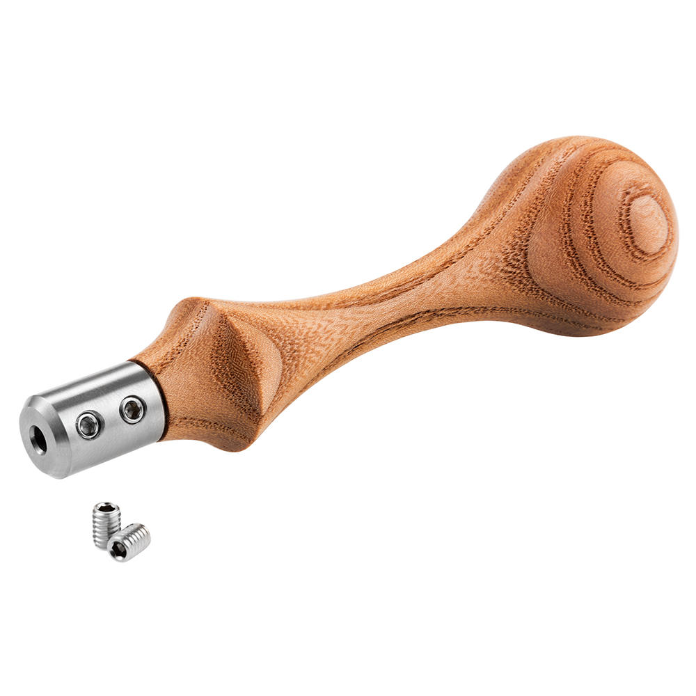 Matthias Fenner File Handle with Quick-change Mechanism, Elm/Titanium