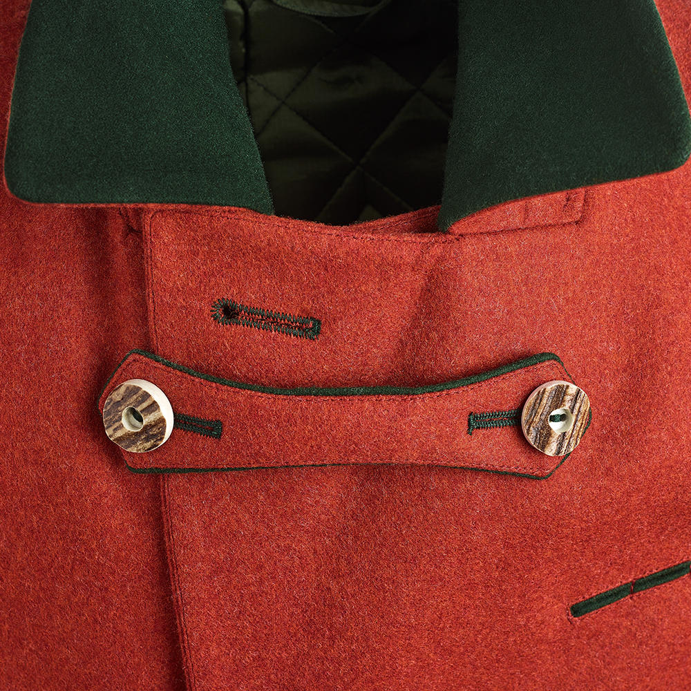 Ladies Hunting Jacket, Orange Red