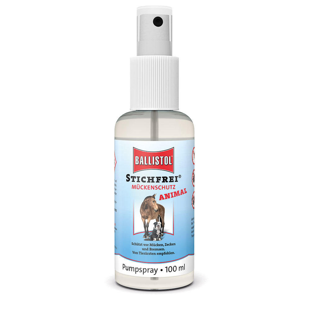 Répulsif anti-insectes piqueurs Ballistol® Stichfrei Animal, 100 ml