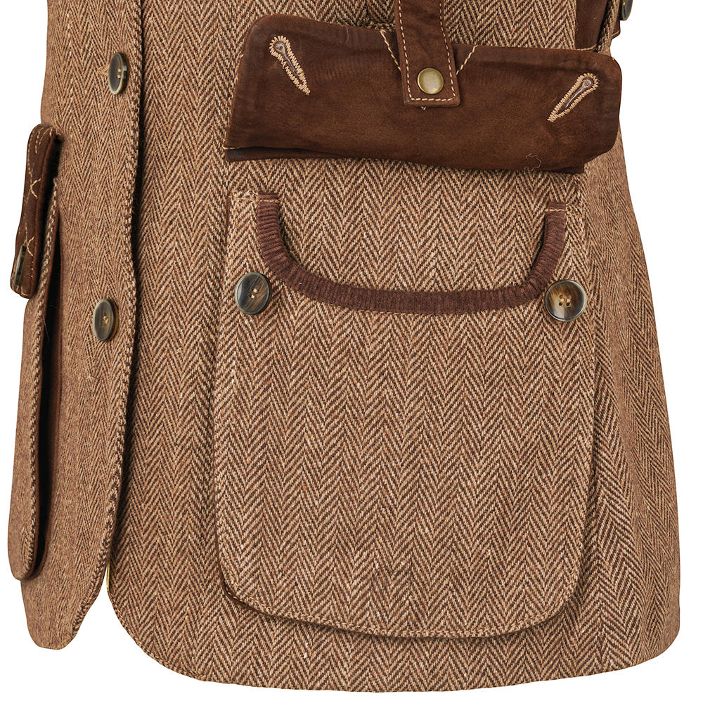 Gilet da caccia da donna »Shooter Tweed Lady«