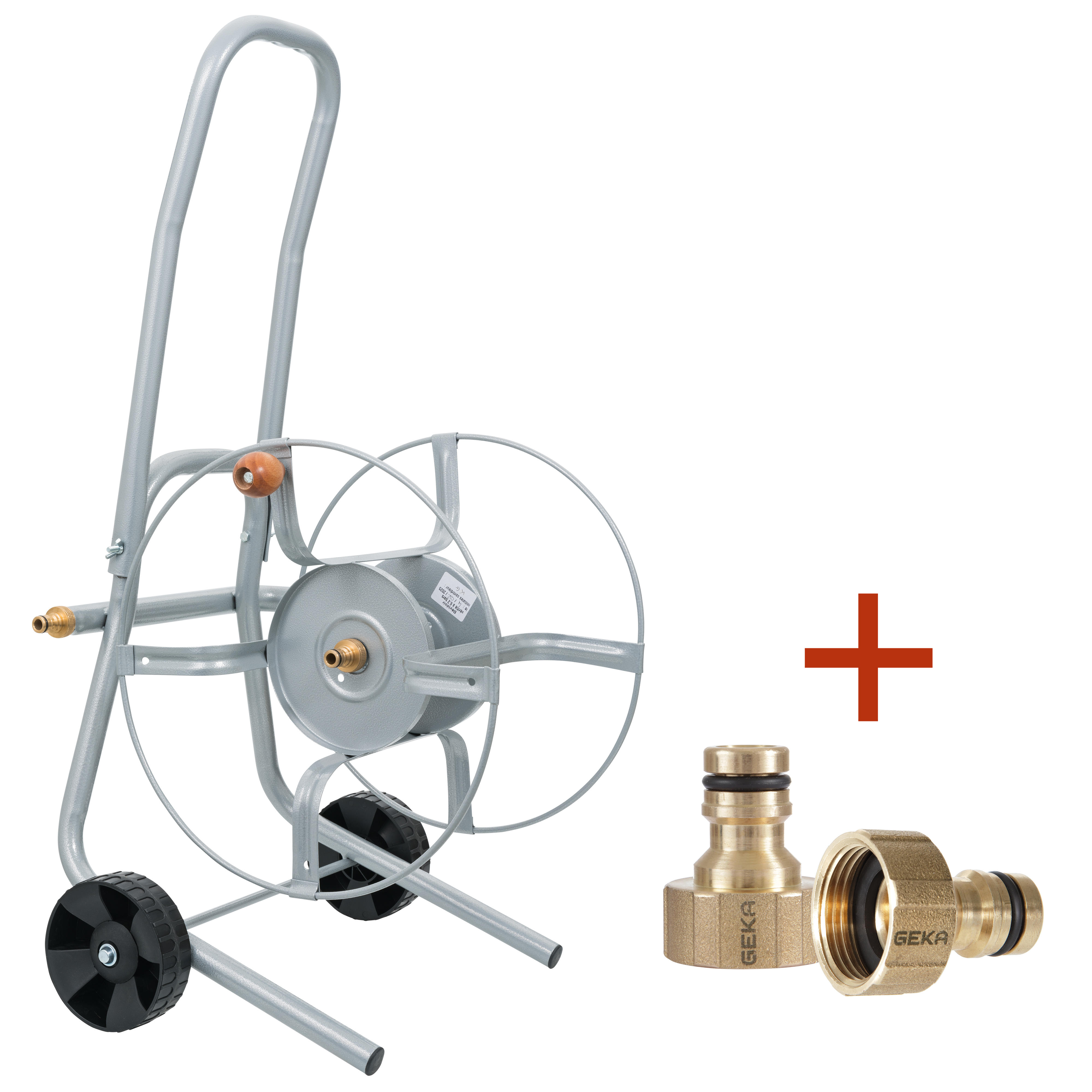 Carrello avvolgitubo in metallo Boutté®, acqua potabile