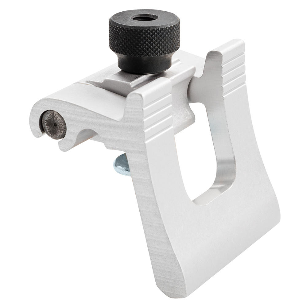 Battuta di riscontro per lunghezza con scanalatura a T Veritas® Flip Stop, 38 mm