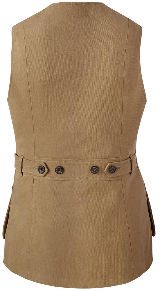 Chrysalis Ladies Shooting Vest, Cotton Twill