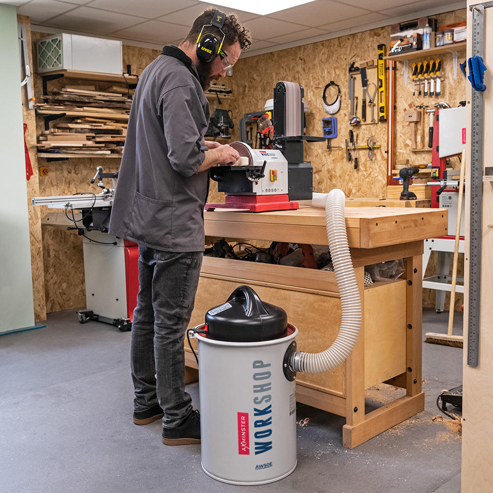 Axminster Spänesauger  Workshop AW50E